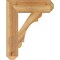 Ekena Millwork Olympic Craftsman Rough Sawn Bracket, Western Red Cedar, 4"W x 16"D x 20"H BKT04X16X20OLY04RWR - alternate 3